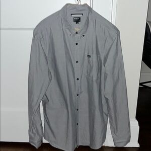 RVCA Men's Gray Shirt